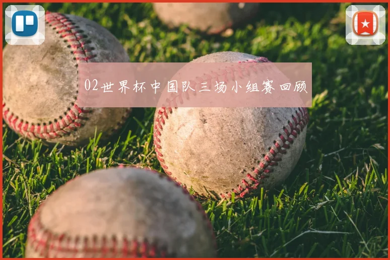 02世界杯中国队三场小组赛回顾